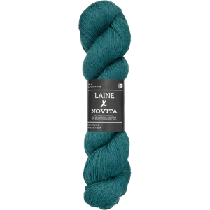 Novita lanka x Laine 4PLY 100 g Heathered Teal 1661 - Size: 100g Novita lanka x Laine 4PLY 100 g Heathered Teal 1661 - Size: 100g
