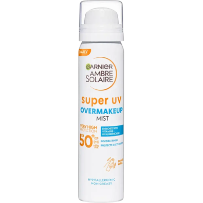 Garnier Ambre Solaire SPF50 Läpinäkyvä Aurinkosuojasuihke Garnier Ambre Solaire SPF50 Läpinäkyvä Aurinkosuojasuihke