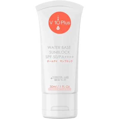 V10 Plus Sun Block SPF 50/PA++++ fysikaalinen aurinkosuoja 30 ml V10 Plus Sun Block SPF 50/PA++++ fysikaalinen aurinkosuoja 30 ml