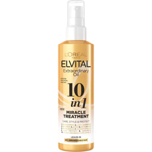 L'Oréal Paris Elvital Poikkeuksellinen Öljy 10-in-1 SP150ML Hoitoaine jätettävä L'Oréal Paris Elvital Poikkeuksellinen Öljy 10-in-1 SP150ML Hoitoaine jätettävä