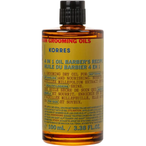 Korres Athenian Grooming Barber's 4in1 Oil Recipe kuivaöljy 100ml - Miehet Korres Athenian Grooming Barber's 4in1 Oil Recipe kuivaöljy 100ml - Miehet
