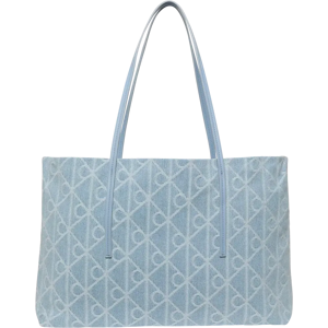 Calvin Emblem aop denim tote olkakassi - Size: One size Calvin Emblem aop denim tote olkakassi - Size: One size