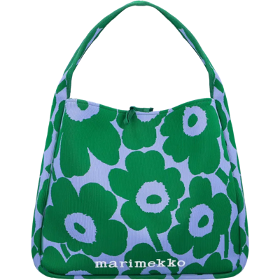 Marimekko Knitted bag large unikko olkalaukku - Size: One size Marimekko Knitted bag large unikko olkalaukku - Size: One size