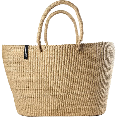 Mifuko Bolga market basket M punoskassi - Size: One size Mifuko Bolga market basket M punoskassi - Size: One size