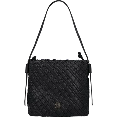 Tommy Hilfiger TH braided olkalaukku - Size: One size Tommy Hilfiger TH braided olkalaukku - Size: One size