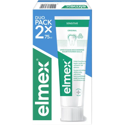 elmex Sensitive hammastahna 2x75ml elmex Sensitive hammastahna 2x75ml