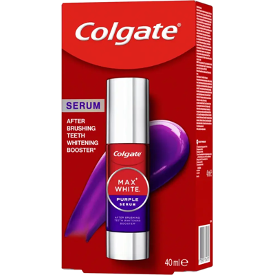 Colgate Max White Purple Serum 40ml Colgate Max White Purple Serum 40ml