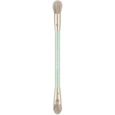 EcoTools Sea Gems Cream & Powder Dual-Ended Eye Brush -meikkisivellin EcoTools Sea Gems Cream & Powder Dual-Ended Eye Brush -meikkisivellin
