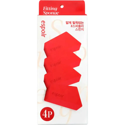 espoir Fitting Sponge Handy -meikkisienet 4 kpl espoir Fitting Sponge Handy -meikkisienet 4 kpl