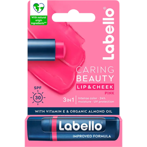 Labello 48g Caring Beauty Pink - sävyttävä voide huulille ja poskille Labello 48g Caring Beauty Pink - sävyttävä voide huulille ja poskille