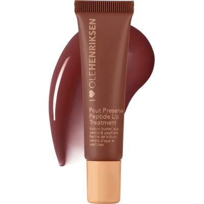 Olehenriksen Pout Preserve Peptide Lip Treatment - Huulilakka, Cocoa Crème Olehenriksen Pout Preserve Peptide Lip Treatment - Huulilakka, Cocoa Crème