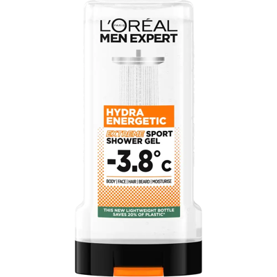 L'Oréal Paris Men Expert Hydra Energetic Extreme Sport suihkugeeli 300ml - Miehet L'Oréal Paris Men Expert Hydra Energetic Extreme Sport suihkugeeli 300ml - Miehet