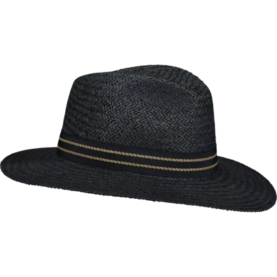 Salon Straw Hat Fedora hattu - Miehet - Size: 61 Salon Straw Hat Fedora hattu - Miehet - Size: 61