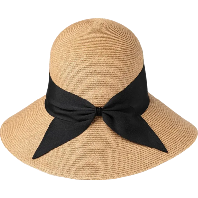 Salon Straw Hat Bow olkihattu UPF50+ - Size: 57 Salon Straw Hat Bow olkihattu UPF50+ - Size: 57