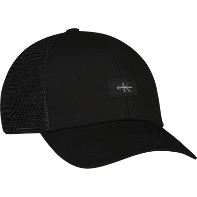 Calvin Monologo woven patch trucker lippis - Miehet - Size: One size Calvin Monologo woven patch trucker lippis - Miehet - Size: One size