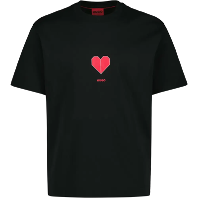 HUGO Dalentin t-paita - Miehet - Size: M HUGO Dalentin t-paita - Miehet - Size: M