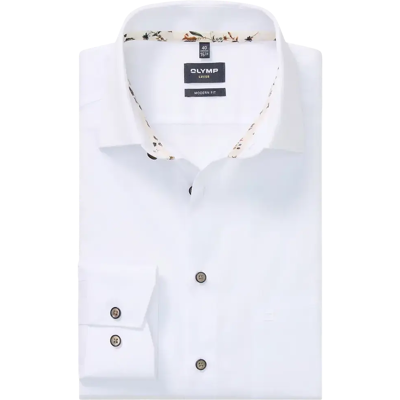 Olymp Luxor Modern Fit kauluspaita - Miehet - Size: 43 Olymp Luxor Modern Fit kauluspaita - Miehet - Size: 43
