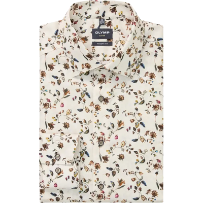 Olymp Luxor Modern Fit kauluspaita - Miehet - Size: 46 Olymp Luxor Modern Fit kauluspaita - Miehet - Size: 46