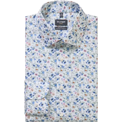 Olymp Luxor Modern Fit kauluspaita - Miehet - Size: 48 Olymp Luxor Modern Fit kauluspaita - Miehet - Size: 48