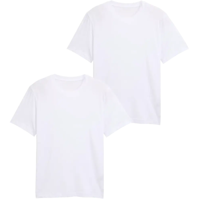 Tom Tailor t-paita O-aukko 2 kpl - Miehet - Size: L Tom Tailor t-paita O-aukko 2 kpl - Miehet - Size: L