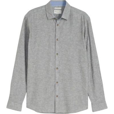 Tom Tailor pitkähihainen kauluspaita - Miehet - Size: L Tom Tailor pitkähihainen kauluspaita - Miehet - Size: L