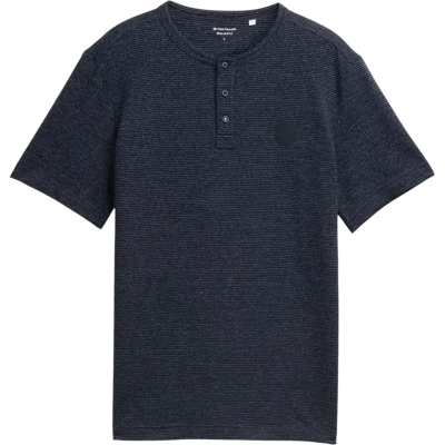 Tom Tailor henley t-paita - Miehet - Size: M Tom Tailor henley t-paita - Miehet - Size: M