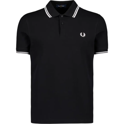 Fred Perry Twim Tipped pikeepaita - Miehet - Size: M Fred Perry Twim Tipped pikeepaita - Miehet - Size: M