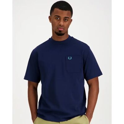 Fred Perry Pocket detail t-paita - Miehet - Size: XL Fred Perry Pocket detail t-paita - Miehet - Size: XL