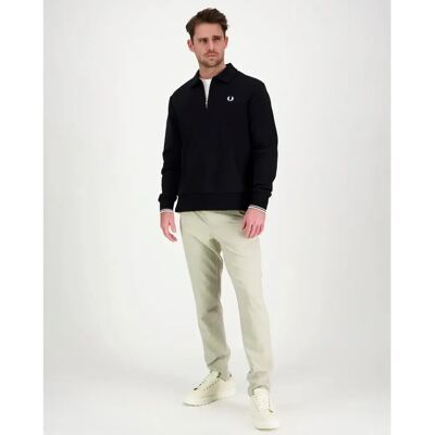 Fred Perry Half zip collared college - Miehet - Size: L Fred Perry Half zip collared college - Miehet - Size: L