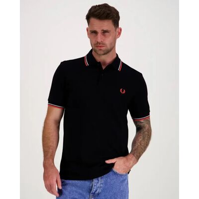 Fred Perry The twin tipped pikeepaita - Miehet - Size: XL Fred Perry The twin tipped pikeepaita - Miehet - Size: XL