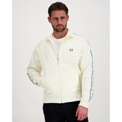 Fred Perry Constrast taped trk takki - Miehet - Size: XL Fred Perry Constrast taped trk takki - Miehet - Size: XL