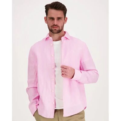 Superdry Riviera pellava kauluspaita - Miehet - Size: XXL Superdry Riviera pellava kauluspaita - Miehet - Size: XXL