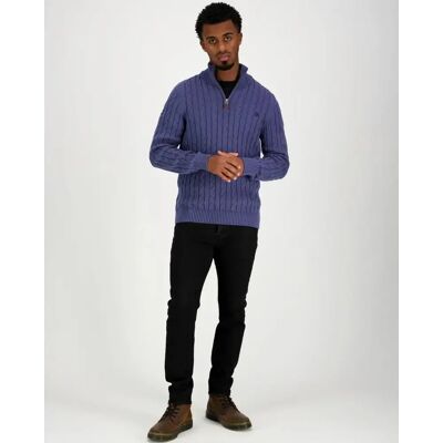Superdry Preppy cotton cable neule - Miehet - Size: XL Superdry Preppy cotton cable neule - Miehet - Size: XL