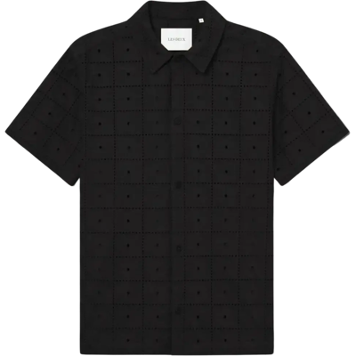 Les Deux Hector Anglaise SS Shirt kauluspaita - Miehet - Size: S Les Deux Hector Anglaise SS Shirt kauluspaita - Miehet - Size: S