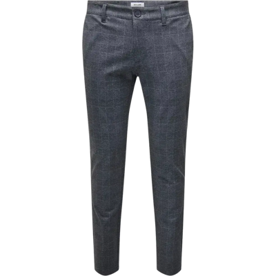 ONLY & SONS Onsmark slim check housut - Miehet - Size: W29L32 ONLY & SONS Onsmark slim check housut - Miehet - Size: W29L32