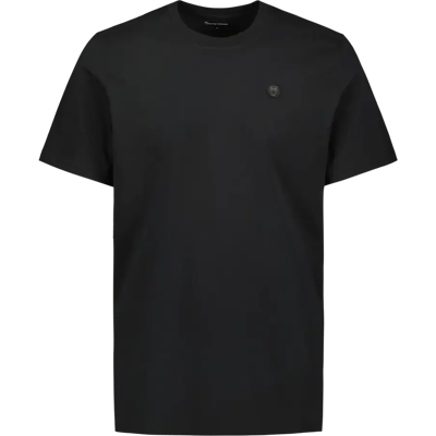 Knowledge cotton apparel Loke badge t-paita - Miehet - Size: XL Knowledge cotton apparel Loke badge t-paita - Miehet - Size: XL