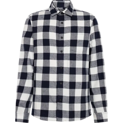 Knowledge cotton apparel Organic Cotton Checked Flannel Shirt GOTS flanellipaita - Miehet - Size: M Knowledge cotton apparel Organic Cotton Checked Flannel Shirt GOTS flanellipaita - Miehet - Size: M