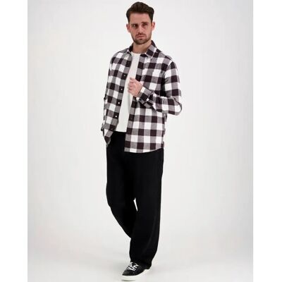 Knowledge cotton apparel Organic Cotton Checked Flannel Shirt GOTS flanellipaita - Miehet - Size: M Knowledge cotton apparel Organic Cotton Checked Flannel Shirt GOTS flanellipaita - Miehet - Size: M