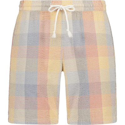 Knowledge cotton apparel FIG seersucker checkered shortsit - Miehet - Size: XL Knowledge cotton apparel FIG seersucker checkered shortsit - Miehet - Size: XL