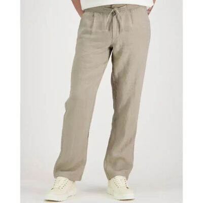 Knowledge cotton apparel FIG loose linen pants pellavahousut - Miehet - Size: XL Knowledge cotton apparel FIG loose linen pants pellavahousut - Miehet - Size: XL