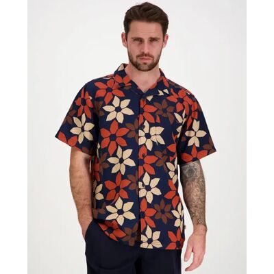 Knowledge cotton apparel tencel kauluspaita Wave relaxed - Miehet - Size: S Knowledge cotton apparel tencel kauluspaita Wave relaxed - Miehet - Size: S