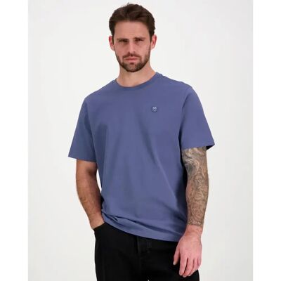 Knowledge cotton apparel t-paita Badge - Miehet - Size: S Knowledge cotton apparel t-paita Badge - Miehet - Size: S
