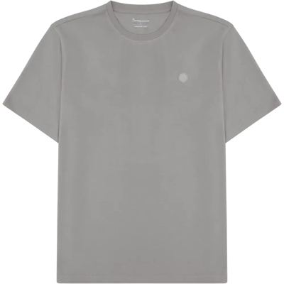 Knowledge cotton apparel t-paita Badge - Miehet - Size: S Knowledge cotton apparel t-paita Badge - Miehet - Size: S
