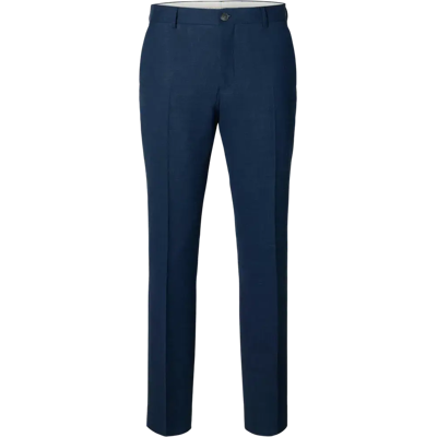 SELECTED Slhslim-oasis linen trs puvunhousut - Miehet - Size: 54 SELECTED Slhslim-oasis linen trs puvunhousut - Miehet - Size: 54