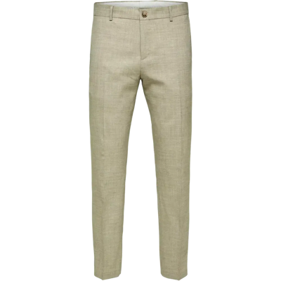 SELECTED Slhslim-Oasis Linen housut - Miehet - Size: 56 SELECTED Slhslim-Oasis Linen housut - Miehet - Size: 56