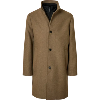 SELECTED HOMME Slhrainar wool blend coat - Miehet - Size: M SELECTED HOMME Slhrainar wool blend coat - Miehet - Size: M