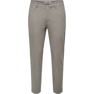 ONLY & SONS Onsmark slim brushed housut - Miehet - Size: W31L32 ONLY & SONS Onsmark slim brushed housut - Miehet - Size: W31L32
