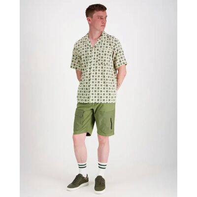 Les Deux Lukas AOP Tapestry SS Shirt kauluspaita - Miehet - Size: L Les Deux Lukas AOP Tapestry SS Shirt kauluspaita - Miehet - Size: L