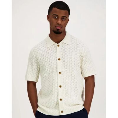 Les Deux Gespertus SS Knitted Shirt neule - Miehet - Size: M Les Deux Gespertus SS Knitted Shirt neule - Miehet - Size: M