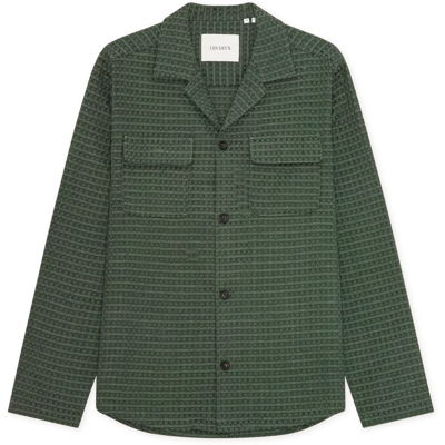 Les Deux Check Seersucker paitatakki - Miehet - Size: S Les Deux Check Seersucker paitatakki - Miehet - Size: S